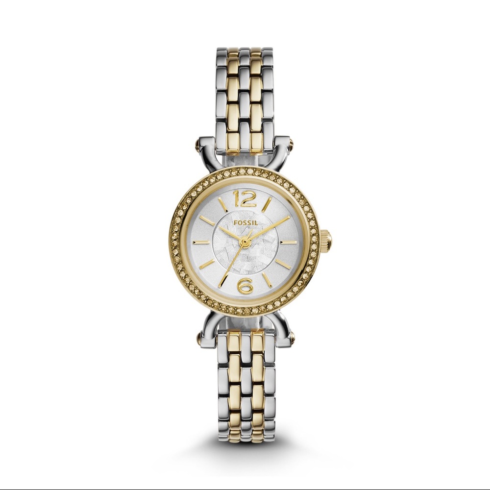 Fossil watch two-tone!